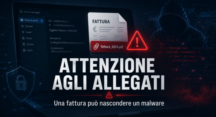 Fatture e truffe: come proteggerti dalle email&nbsp;malevole